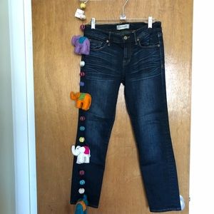 Madewell ankle length skinny jeans